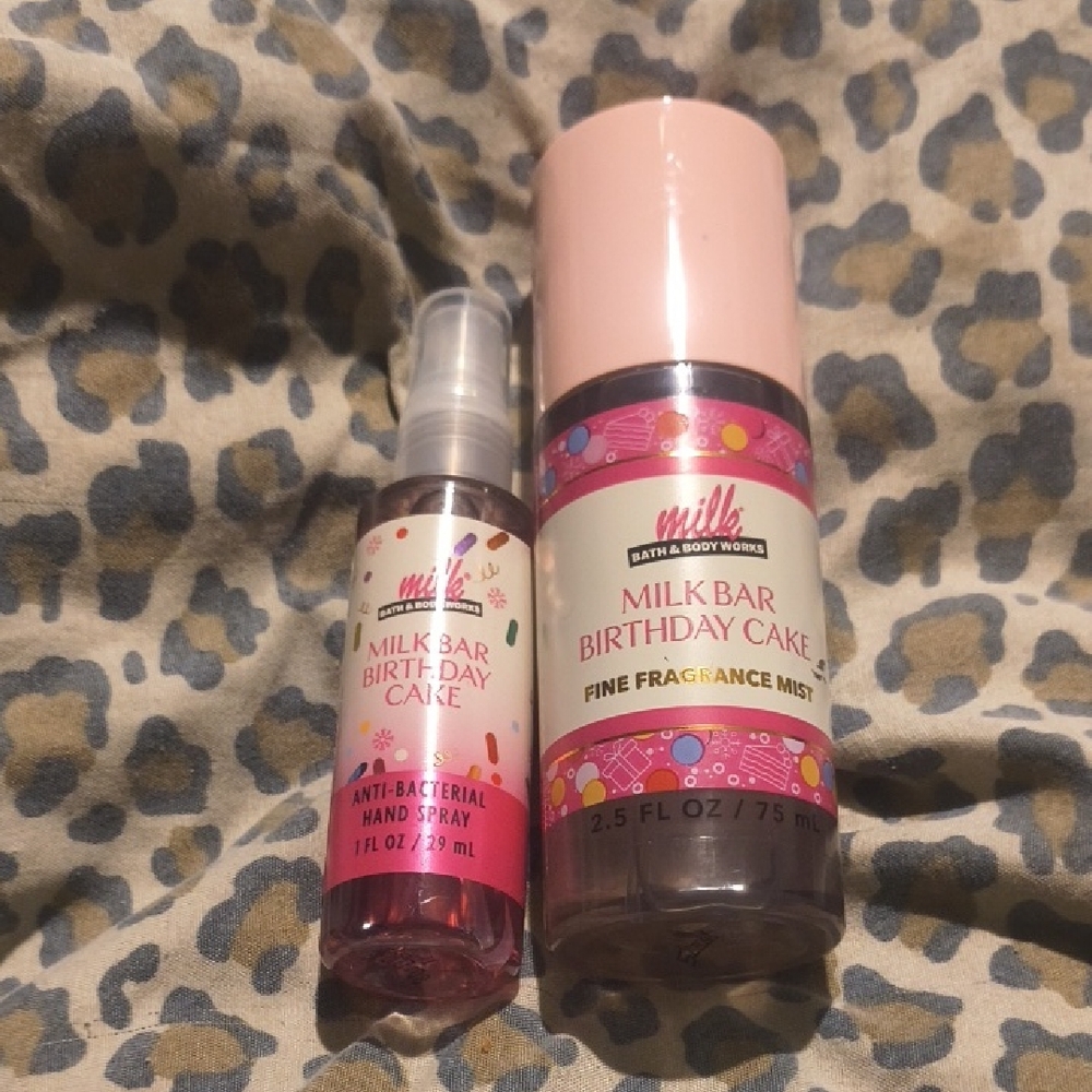 Birthday Cake Fragrance Mist and Hand Spray Set
